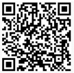 A qr code with black squares Description automatically generated